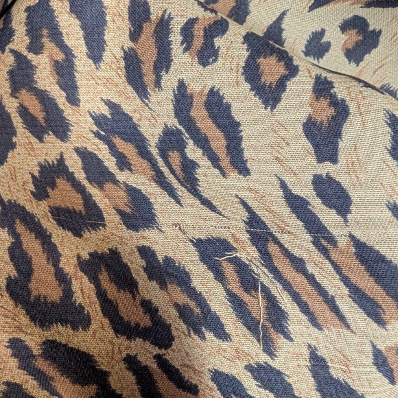 Vintage Jones New York Sport Leopard Maxi Dress Size 14 - Picture 6 of 7